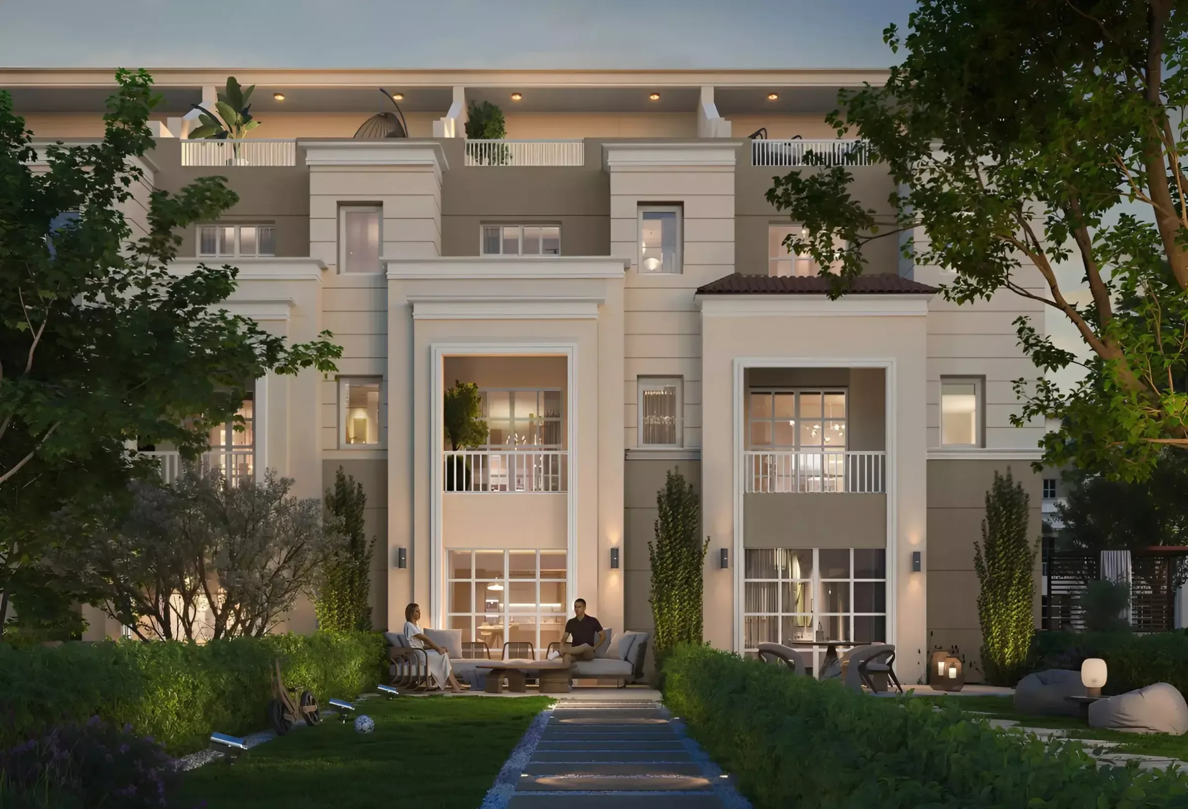 Garden APT 2 غرف نوم 115 م² في The Butterfly | Tycoons