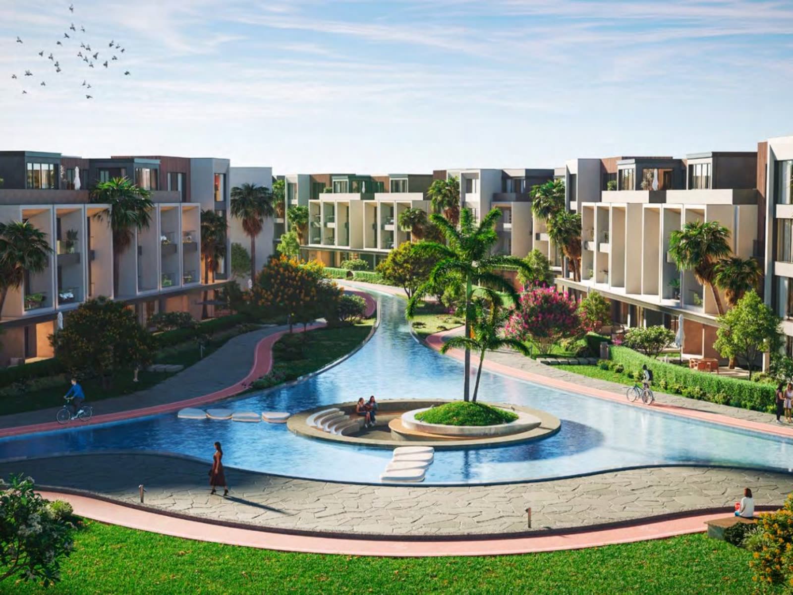 CLEO 2B Garden 114 م² في Palm Hills New Cairo | Tycoons